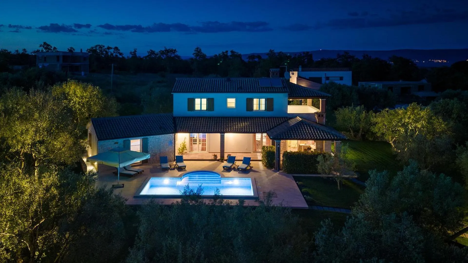 Villa Loverka Near Pula Only 3 Km From The Beach With Sea View Peruški 0*,